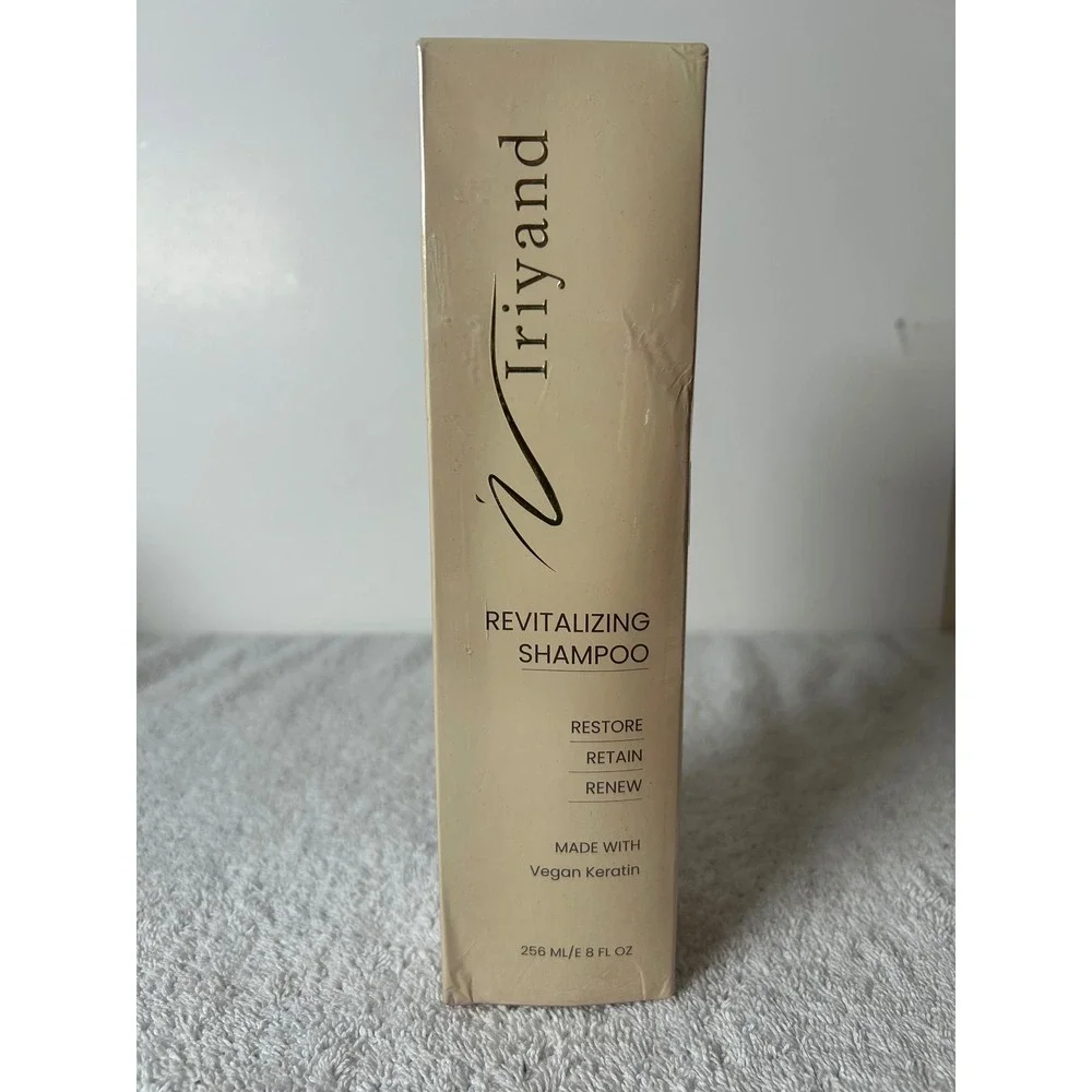 Iriyand Revitalizing Shampoo 8oz Vegan Keratin Thinning Hair Citrus Aroma NEW